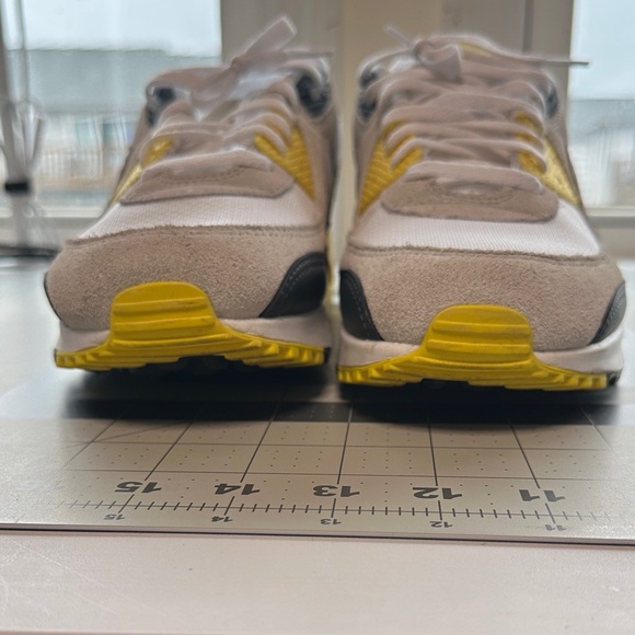 Nike Air Max Sneakers - White, Black, Yellow - Picture 14 of 14